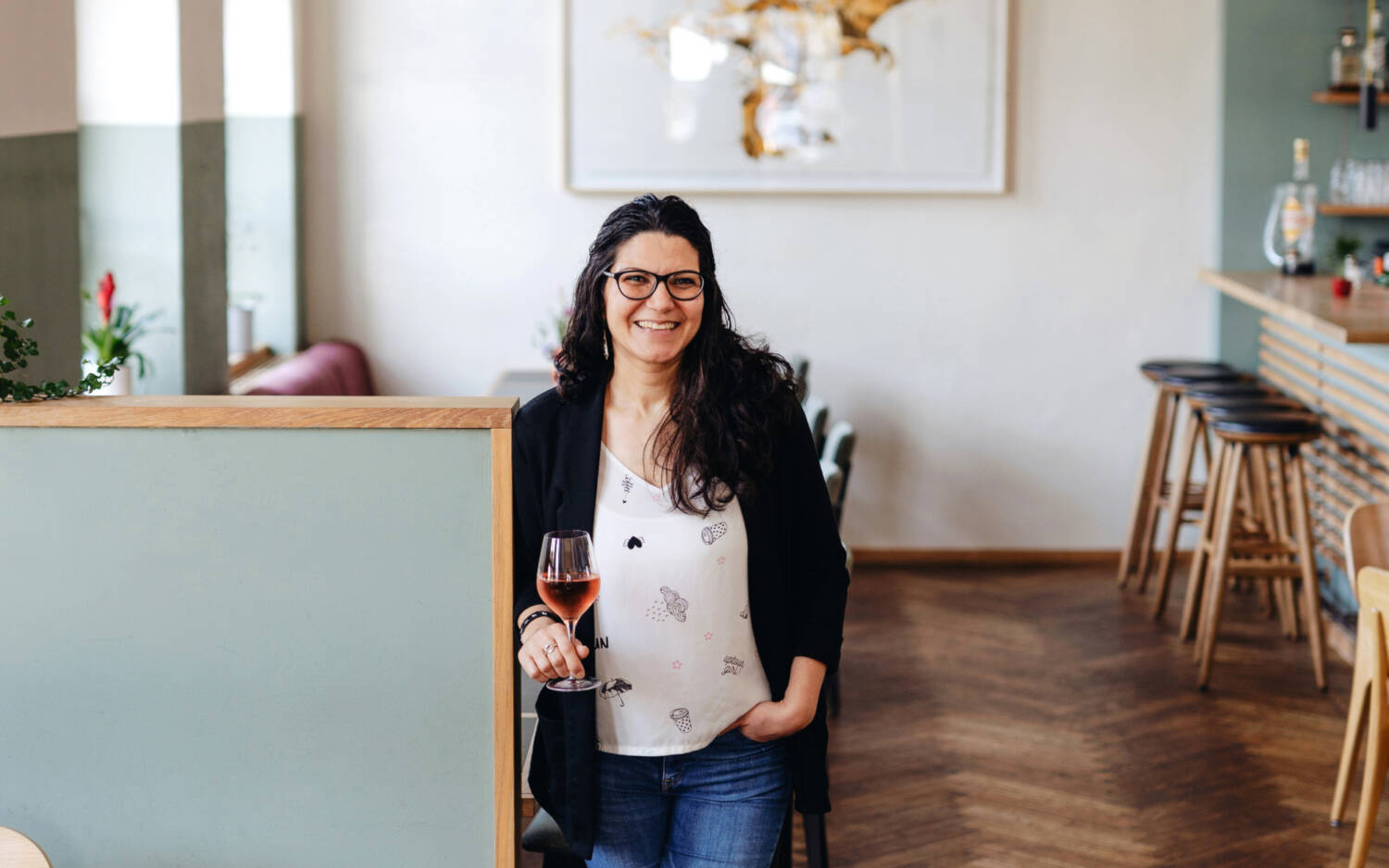 Nessy Rose ist Mitinhaberin von Elma Speisekneipe / ©Julia Schumacher