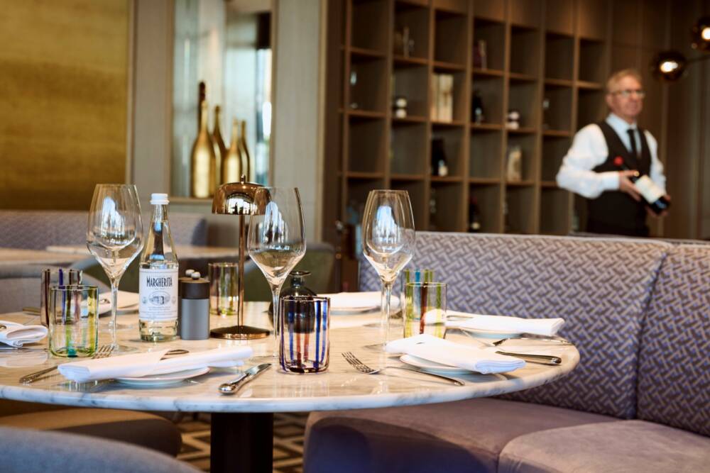 Osteria Due setzt auf Stil und gutes Essen / ©The Fontenay