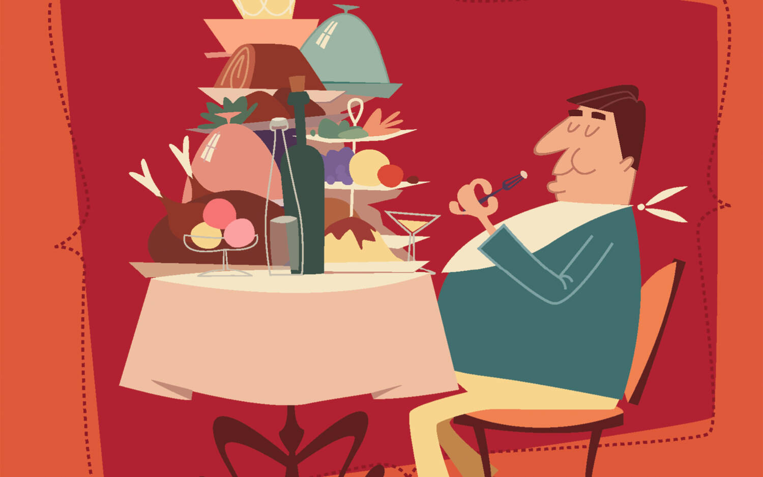 Viel und häufig Essen war damals / ©Darumo/Adobe Stock