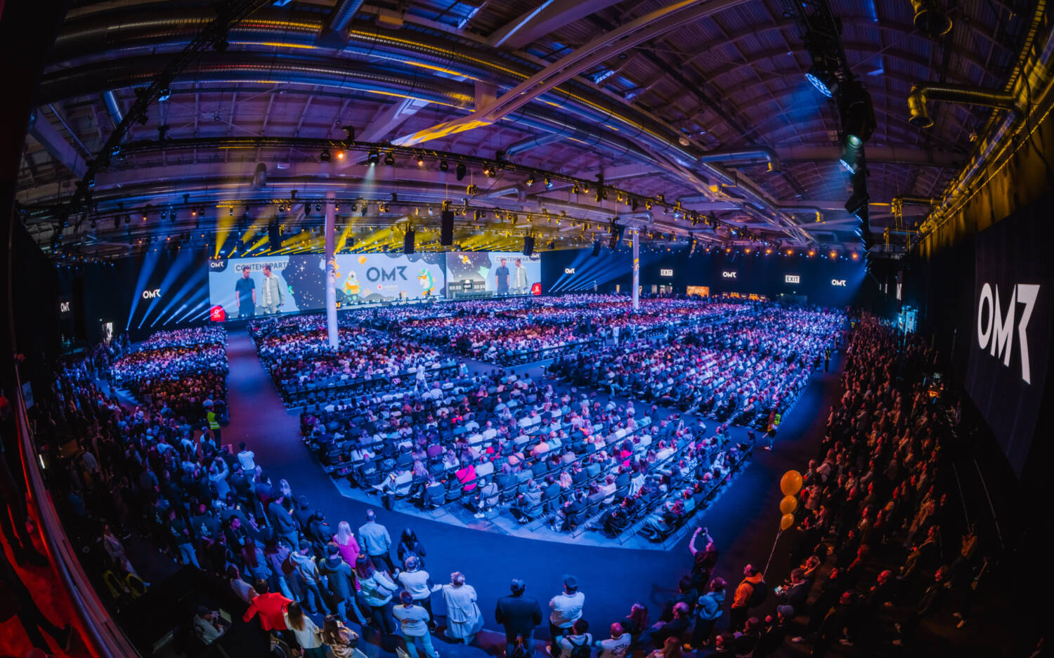 Bei der OMR 2025 sind rund 70.000 Menschen zu Gast / ©Julian Huke