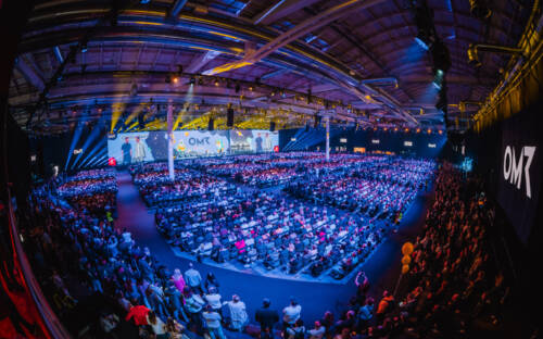 Bei der OMR 2025 sind rund 70.000 Menschen zu Gast / ©Julian Huke