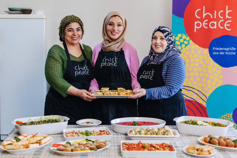 Die besondere Arbeit von Chickpeace wird mit dem Nachhaltigkeitspreis geehrt / ©Julia Schumacher