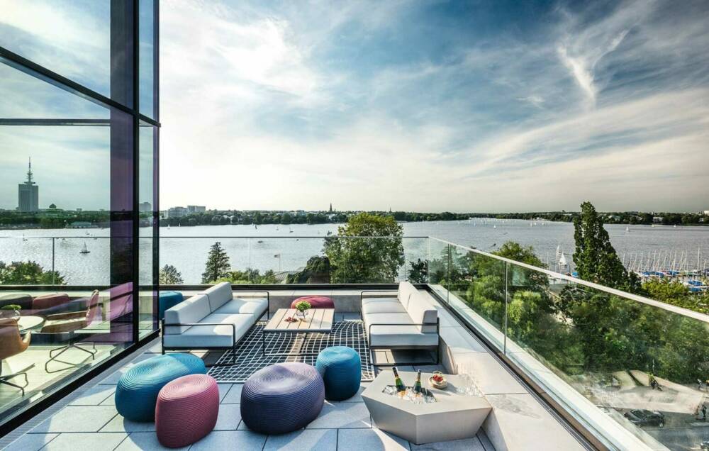 Alster oder Genfer See? Bei diesem Blick kommt man ins Träumen / ©Le Méridien