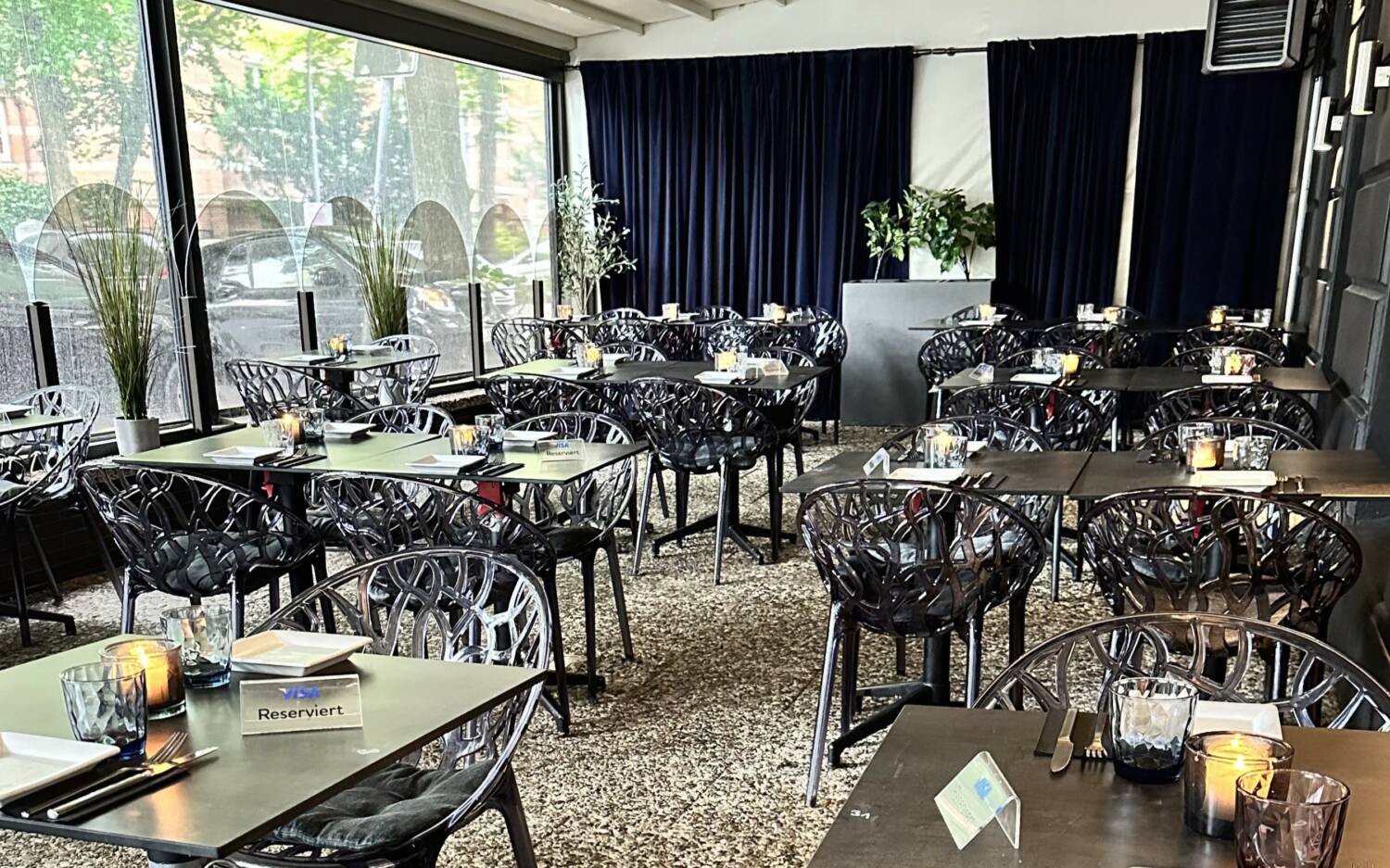 Die Deseo Tapas Bar in Eppendorf bietet auch einen beheizten Wintergarten © Deseo