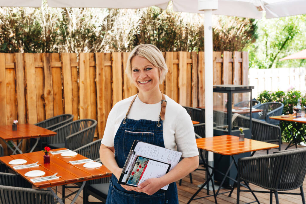 Folke Kaempfe hat mit ihrem Restaurant Alte Rader Schule überzeugt / ©Julia Schumacher