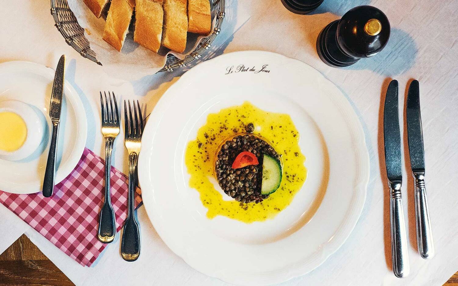 Französische Küche im Le Plat du Jour in der Hamburger Altstadt / ©Ana Maria Arevalo