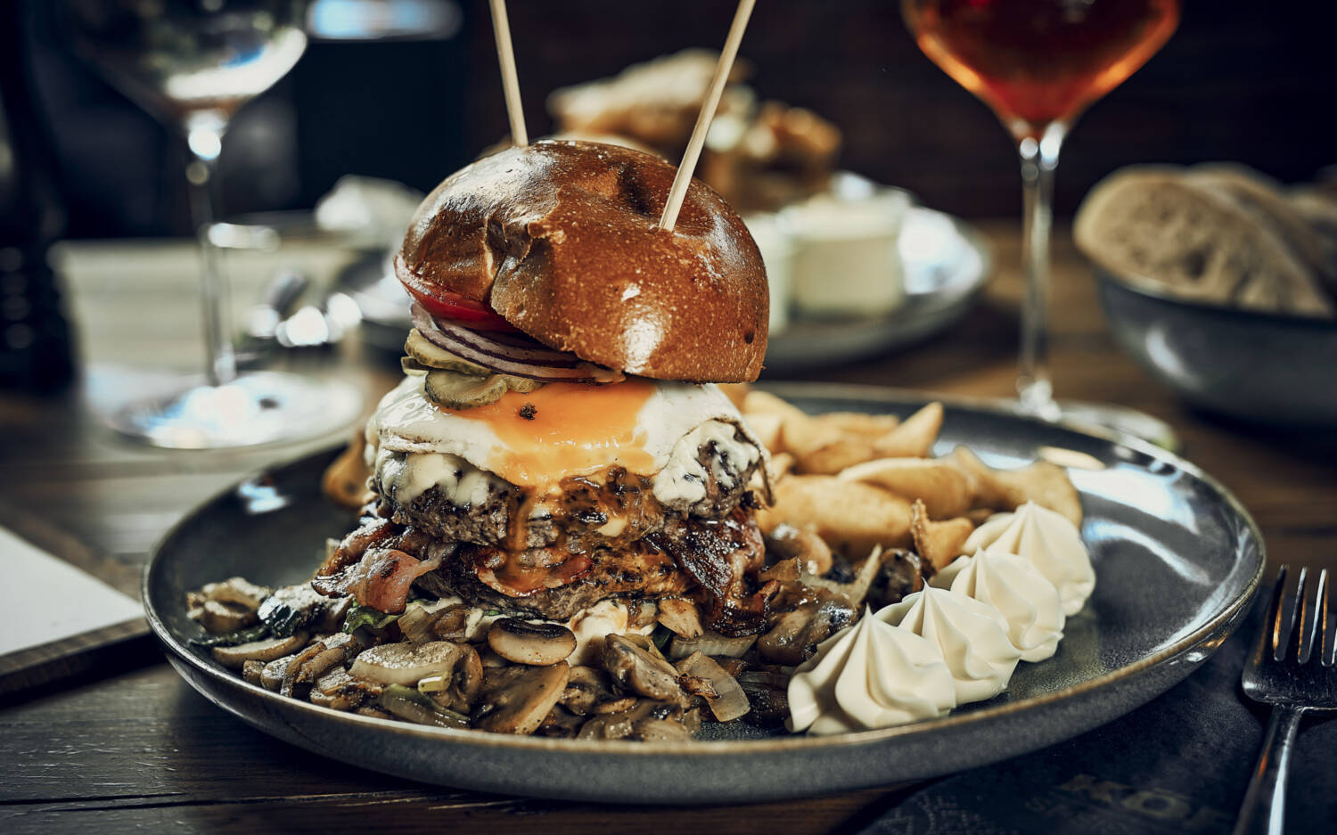 Im Körri sind die Portionen üppig. Und die Zusammenstellung einiger Gerichte ziemlich kreativ / ©Marc Sill