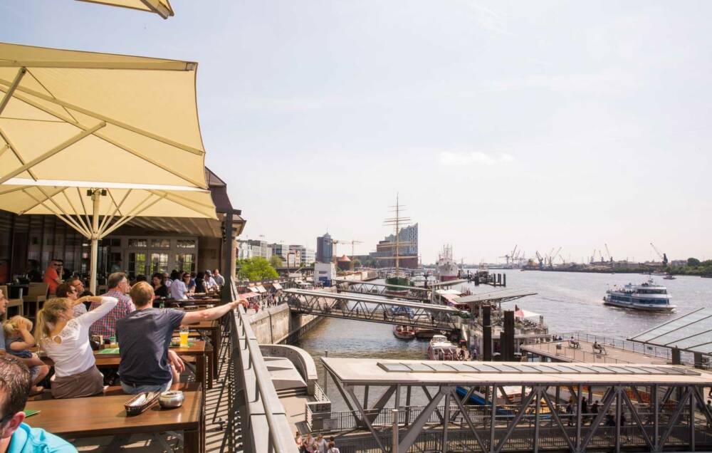 Mehr Hamburg geht nicht! Der Blick vom Blockbräu / ©Blockbräu