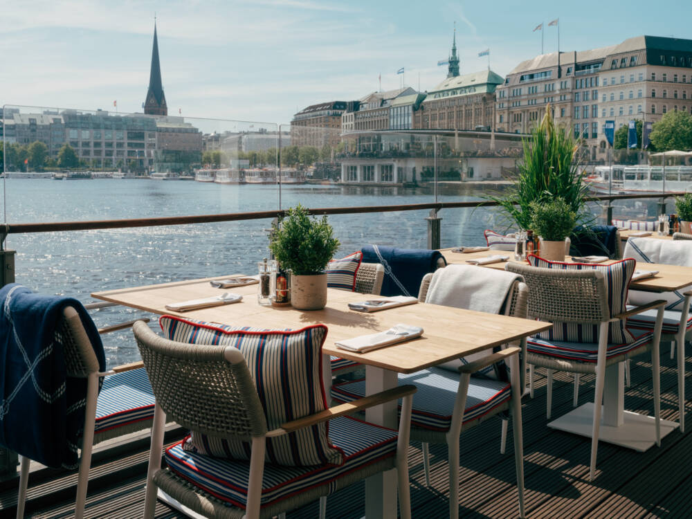 Mit bestem Blick auf die Alster: Deck 4 / ©Max Arens