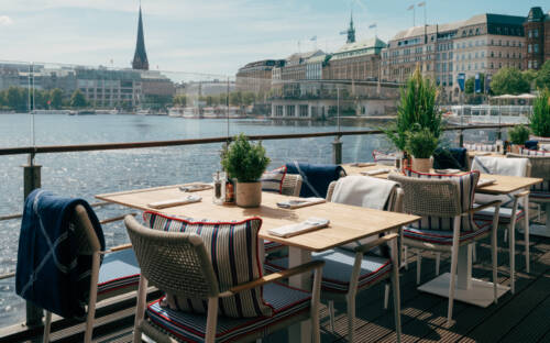 Mit bestem Blick auf die Alster: Deck 4 / ©Max Arens