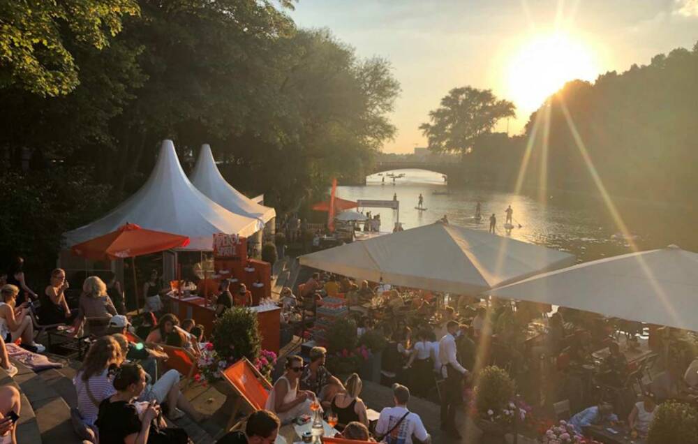 Perfekt für den Sonnenuntergang: Restaurant Spanische Treppe / ©Spanische Treppe