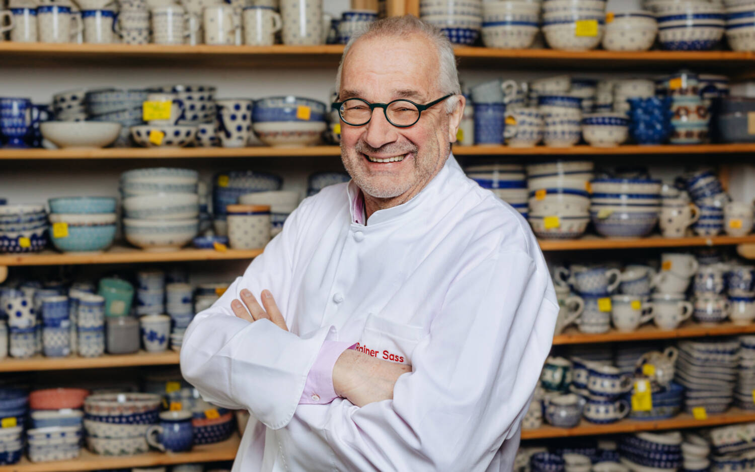 Rainer Sass hat mit TV-Kochshow-Formaten bereits mehrere Generationen begleitet. Für sein Lebenswerk erhielt er den Ehrenpreis / ©Julia Schumacher