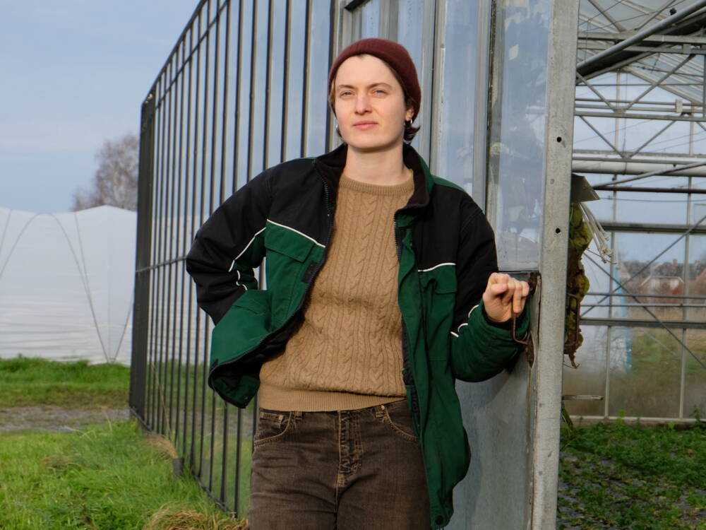 Weibliche Hofnachfolge ist die Ausnahme: Eine davon ist Alina Sannmann, Geschäftsführerin der Gärtnerei Sannmann /©Clay Tiffs