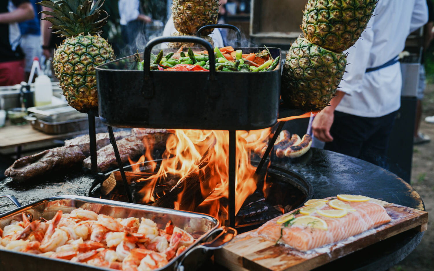 Darf auf keiner küchenfreunde-Party fehlen: Leckereien vom Grill / ©Küchenfreunde