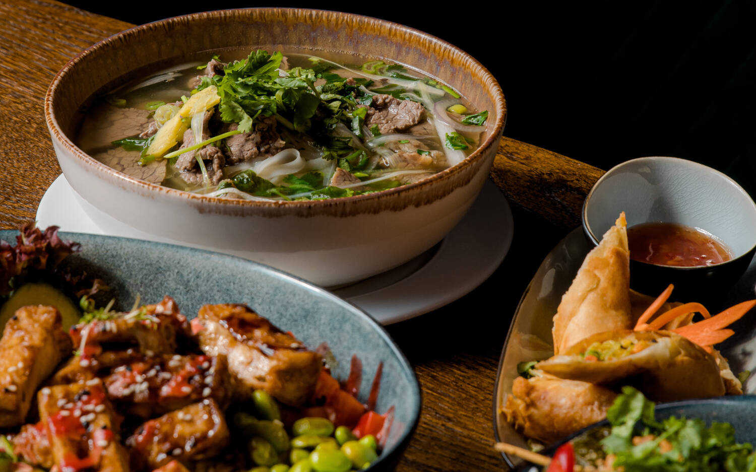 Das Angebot ist breit gefächert: Zwischen Pho, üppigen Bowls und gefüllten Teigtaschen ist für jeden etwas dabei / ©Ham An