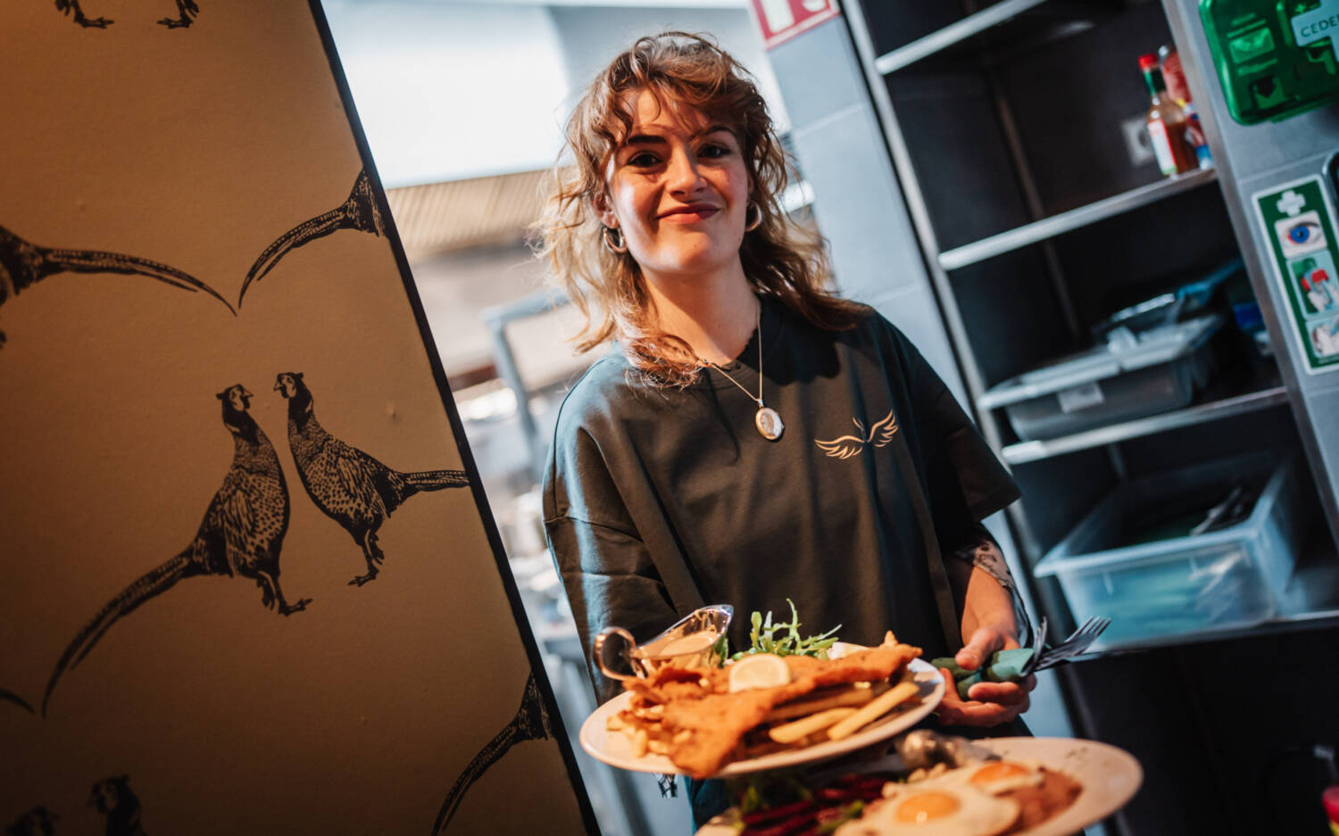 Deftige Hausmannskost und krosse Schnitzel zum Lunch oder zum Abendessen werden hier serviert / ©Justus.Fotos
