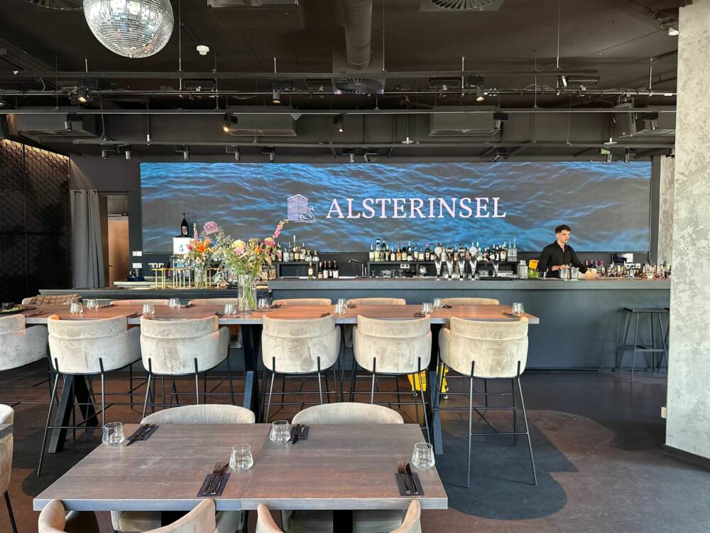 Die neue Alsterinsel soll künftig Heimat großer Veranstaltungen sein / ©Alsterinsel
