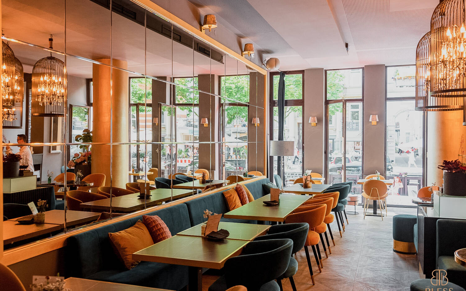 Ein einzigartiger Designmix macht auch den Innenbereich des Restaurants besuchenswert / ©Marc Sill