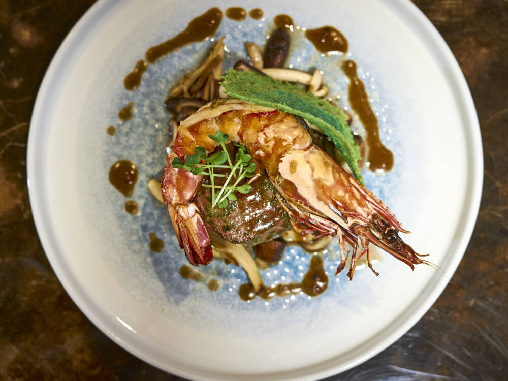 Einen derart geglückten Kombinations-Mut findet man selten: Das Blue Mare begeistert die Tester mit seinen kreativen Gerichten / ©Marc Sill 