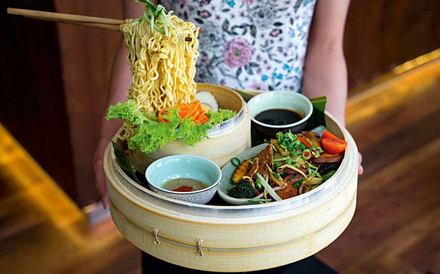 Im Flying Market werden die Portionen großzügig kalkuliert – und das zu sehr fairen Preisen / ©Marc Sill
