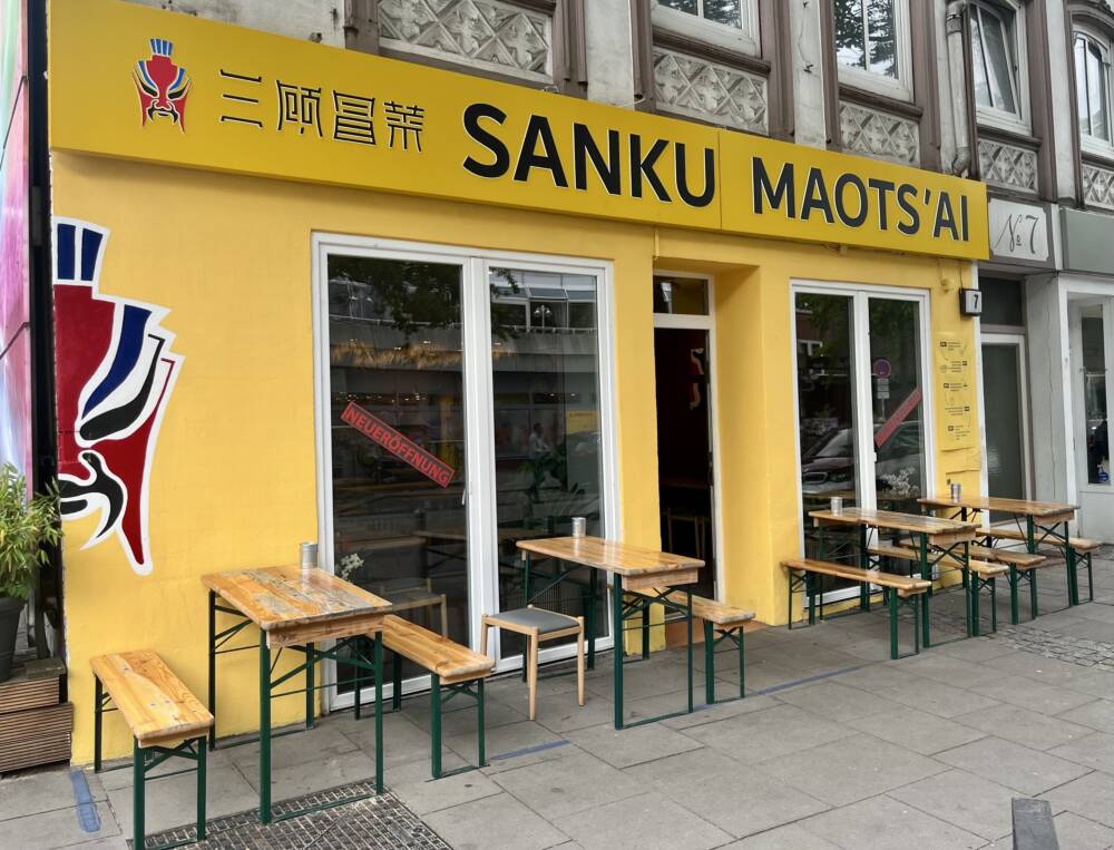 In der Langen Reihe hat das chinesisches Franchise-Restaurant Sanku Maots’ai eröffnet / ©Alice von der Laden 