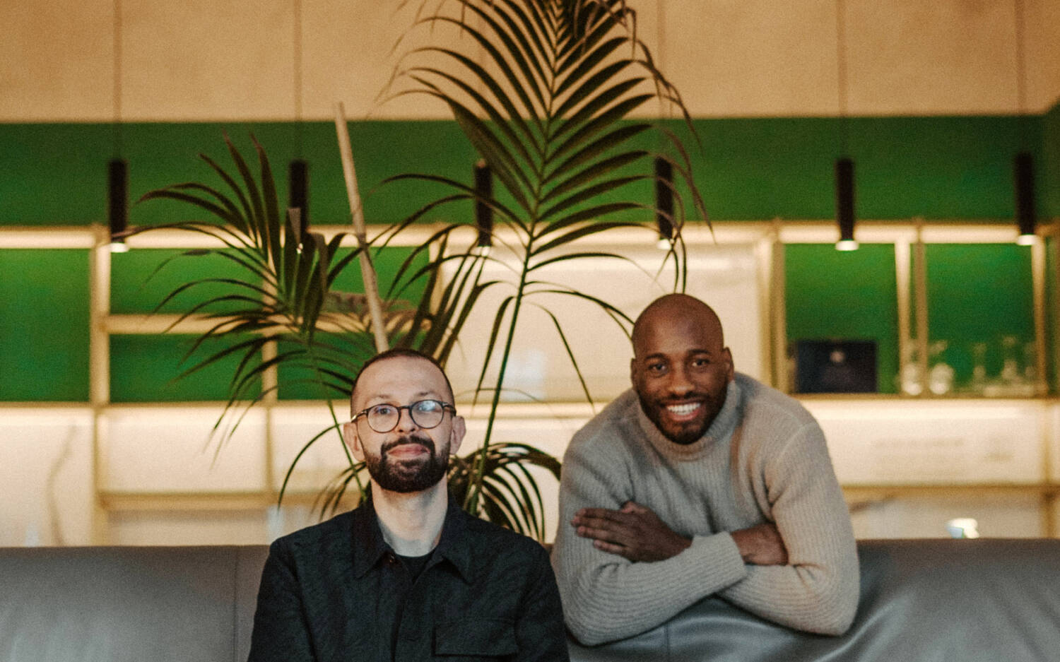 Mateusz A. Żurek und Jahmarley Grant haben gemeinsam das Criss Studio in Eimsbüttel eröffnet / ©Criss Studio