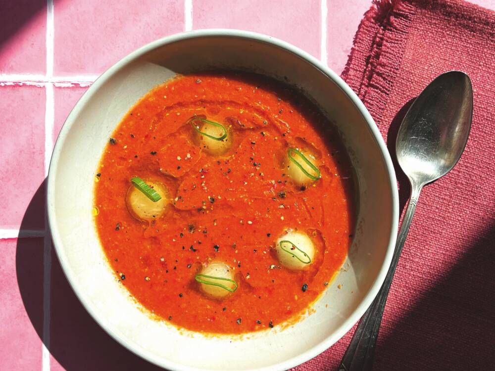 Perfekt für warme Sommertage: Wassermelonen-Gazpacho / ©Elissavet Patrikiou