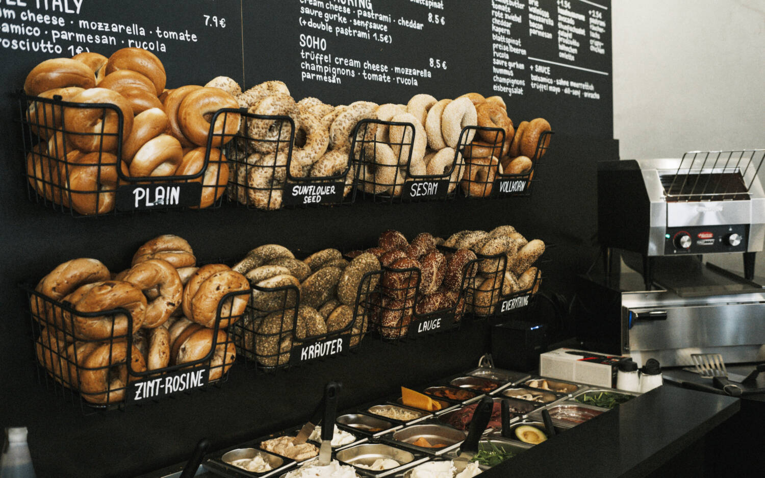 An sechs Standorten gibt es die amerikanischen Bagel von der New York Bagel Bar / ©New York Bagel Bar