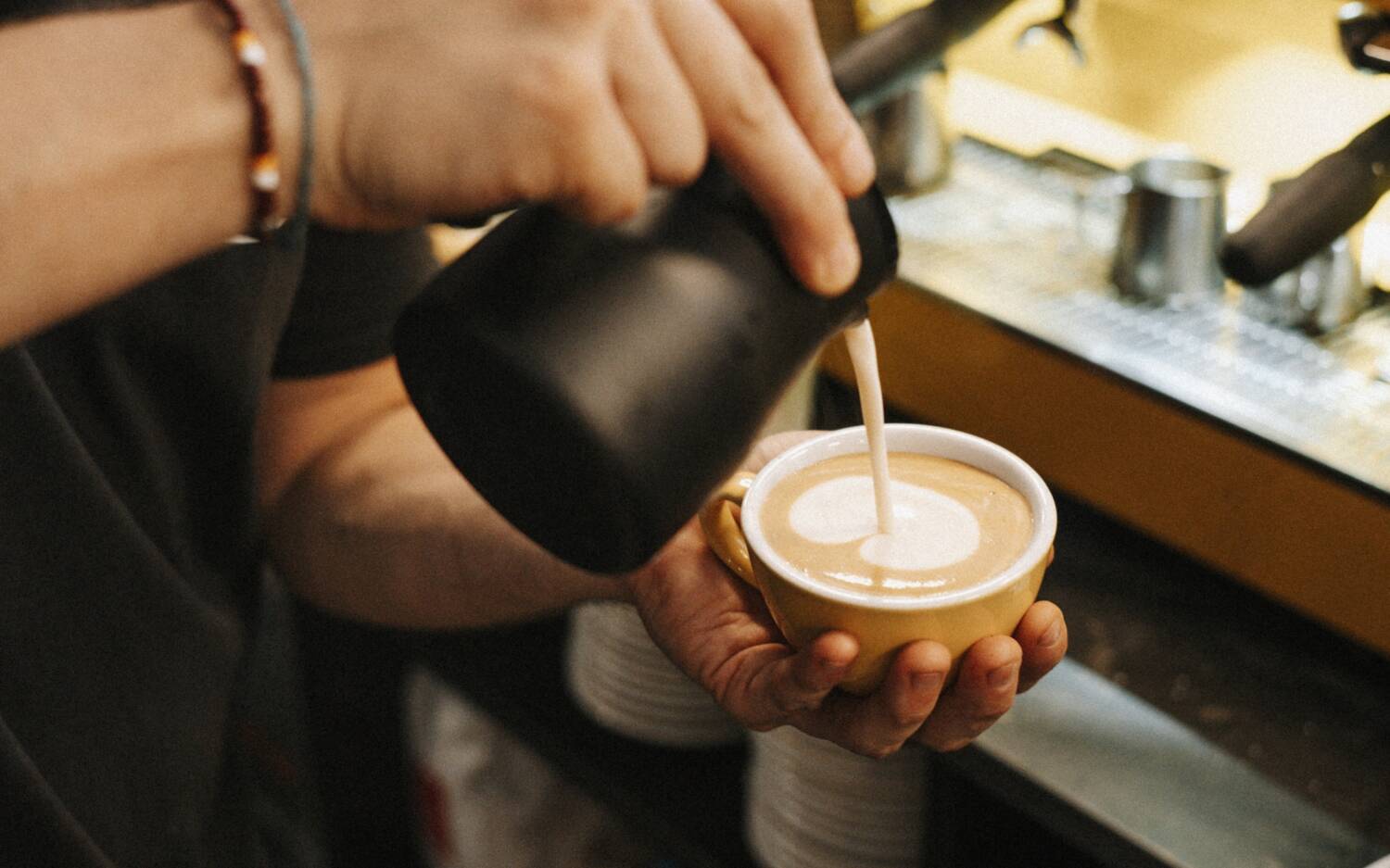 Cappuccino zum Bagel? Kein Problem in der New York Bagel Bar / ©New York Bagel Bar