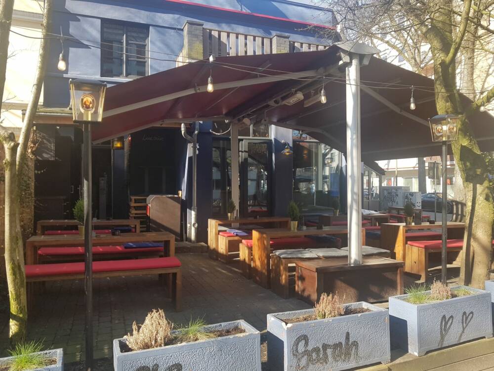 Das Café Borchers in Eppendorf hat rund 120 Außensitzplätze zu bieten /©Genuss-Guide