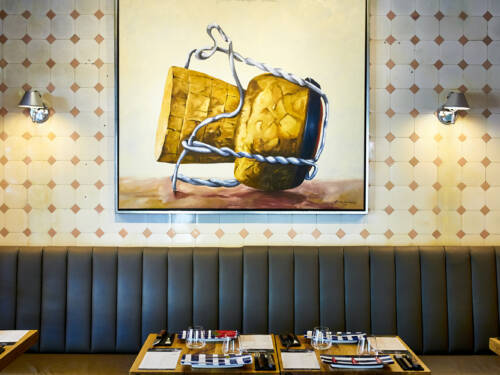 Das Interieur in der nun vierten Pizzeria von Spaccaforno versprüht gemütlich-schickes Bistro-Feeling / ©Marc Sill