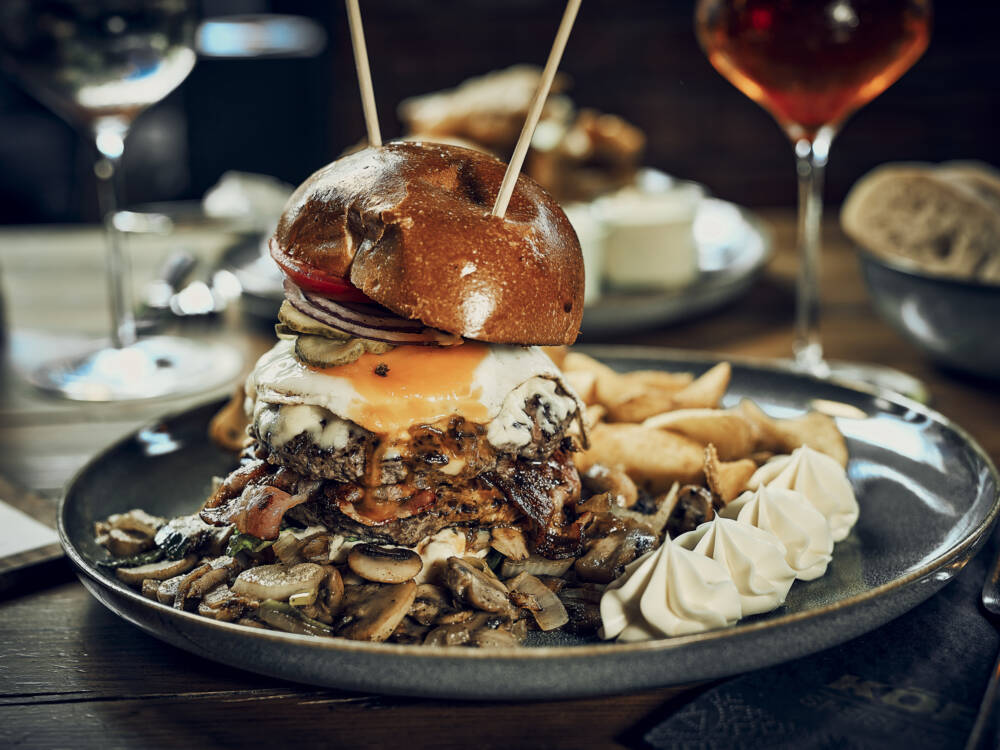 Im Körri sind die Portionen üppig. Und die Zusammenstellung einiger Gerichte ziemlich kreativ / ©Marc Sill