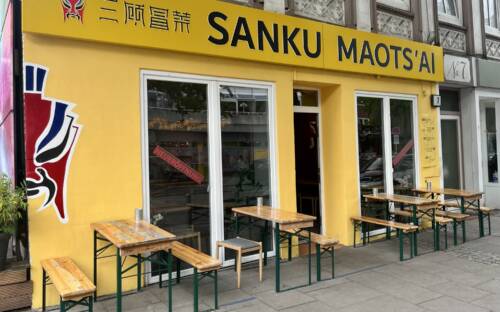 In der Langen Reihe hat das chinesisches Franchise-Restaurant Sanku Maots’ai eröffnet / ©Alice von der Laden