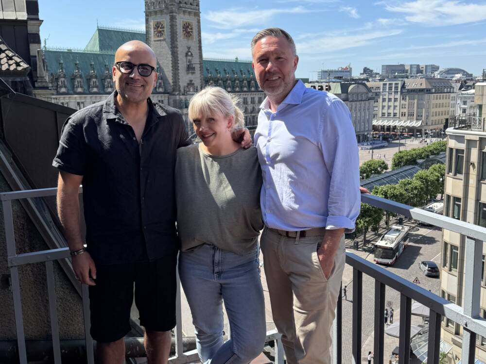 Kemal Üres, Jill Bittner und Ramin Dibadj führen gemeinsam die beiden Jill-Restaurants / ©privat