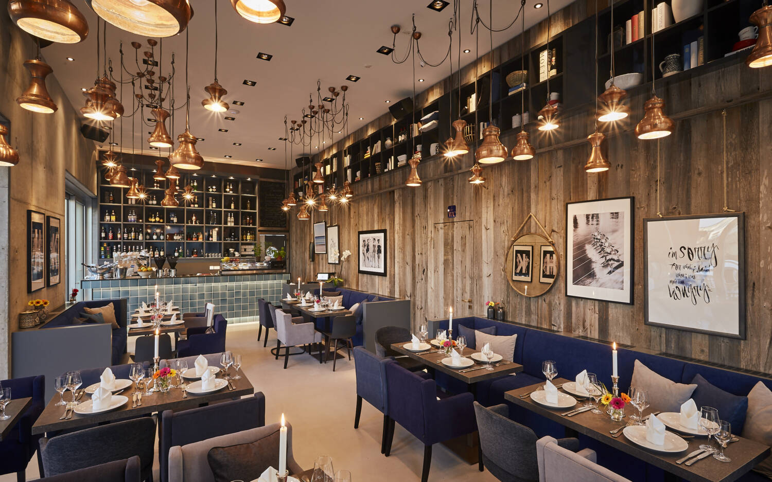Moderne, internationale Küche serviert das Restaurant Hansekai in Wilhelmsburg / ©Hansekai