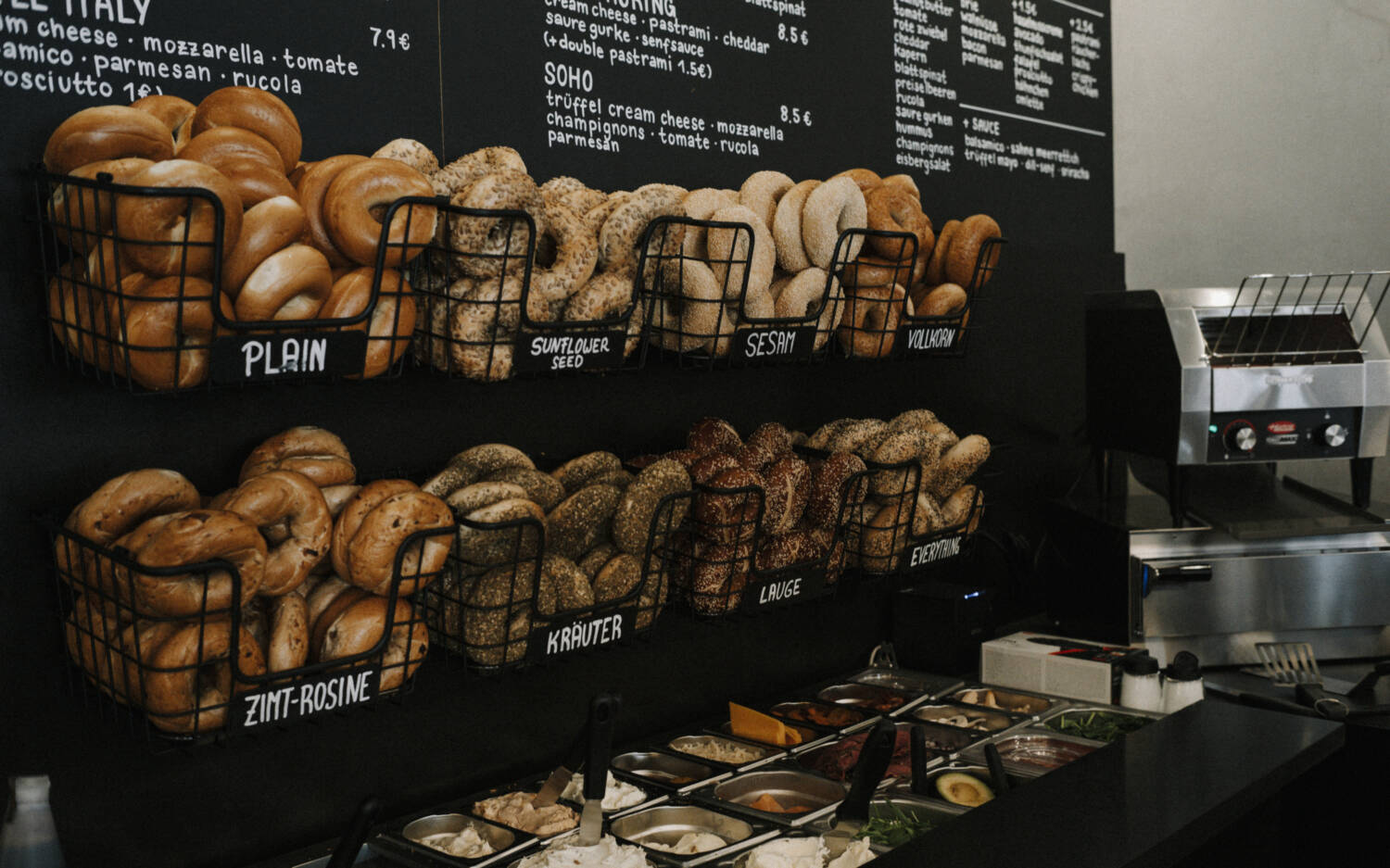 NY Bagel Bar: Bagels für jeden Geschmack / ©New York Bagel Bar