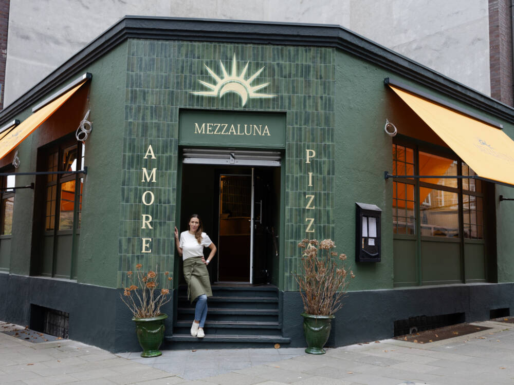 Ann-Kristin Grimm hat in der Neustadt ihr Mezzaluna eröffnet und serviert mittags Pizza-Sandwiches / ©Minelle Gellermann Fotografie