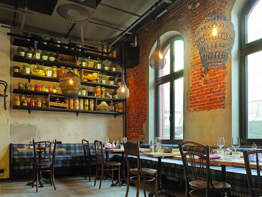 Das Interieur des Neni  in der HafenCity / ©Neni 
