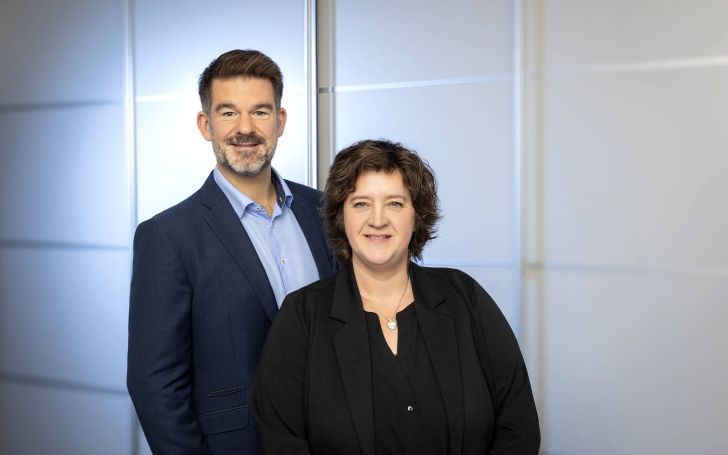 Geschäftsführer Dr. Stefan Meyer und Referentin für Kommunikation und PR Julia Steinberg-Böthig vom Fisch-Informationszentrum (FIZ) /©Fisch-Informationszentrum e.V.