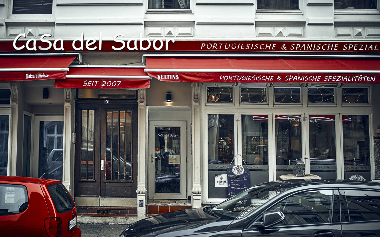 Seit 2007 gibt es das iberische Restaurant Casa del Sabor im Portugiesenviertel/ ©Marc Sill