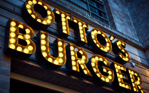 Bald passé: Otto’s Burger wird Ende des Monats geschlossen und durch Ruff’s Burger ersetzt / ©Marc Sill 