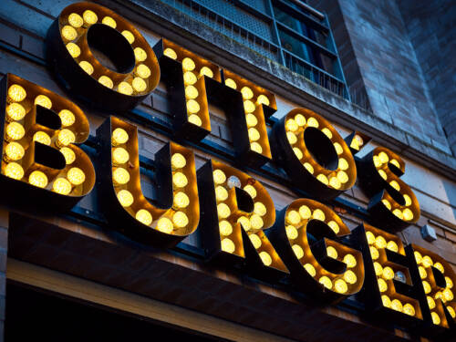 Bald passé: Otto’s Burger wird Ende des Monats geschlossen und durch Ruff’s Burger ersetzt / ©Marc Sill 