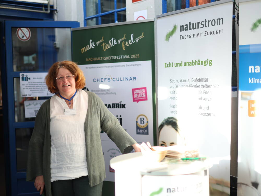 Beim Testsieger-Food-Festival ist Naturstrom mit einem eigenen Stand vertreten / ©Johanna Zobel