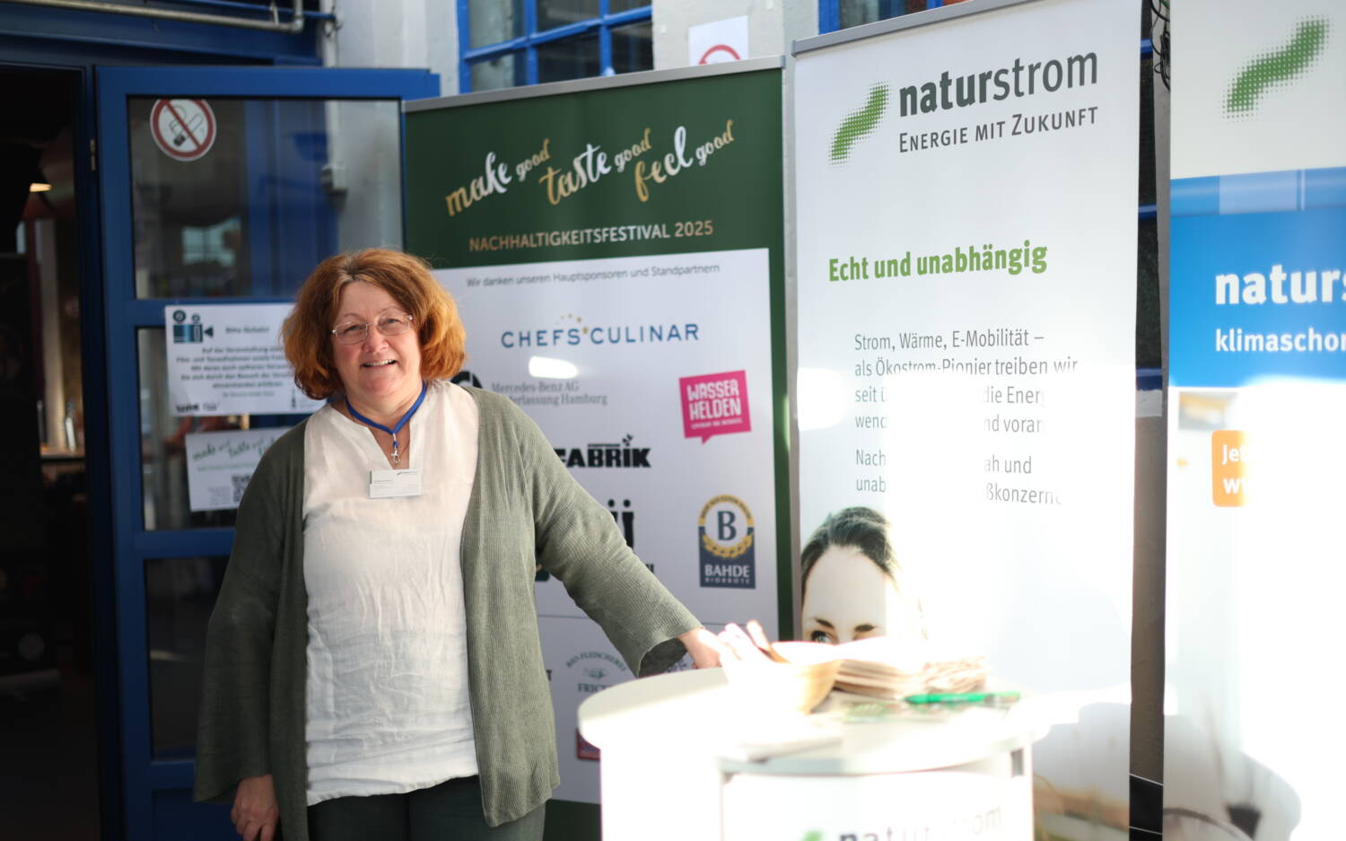Beim Testsieger-Food-Festival ist Naturstrom mit einem eigenen Stand vertreten / ©Johanna Zobel