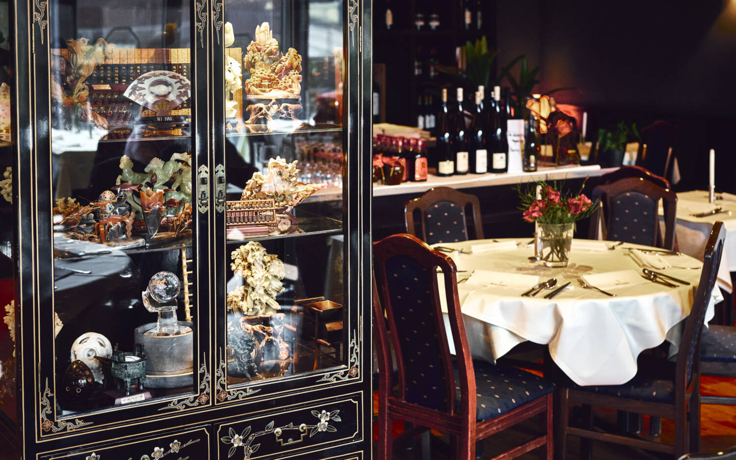 Das traditionelle Ambiente versprüht besonderen Charme im chinesischen Restaurant in Wandsbek /©Marc Sill
