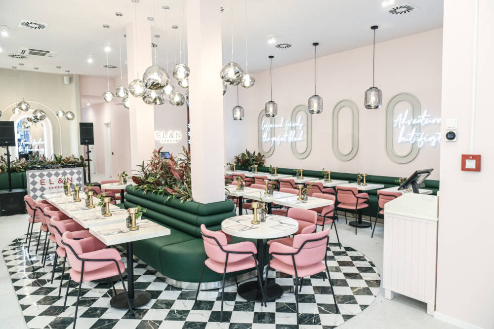 Durch die rosa Brille: Das EL&N bezeichnet sich selbst als „The world's most Instagrammable café “ /  / ©GOSSIP+ Public Relations GmbH