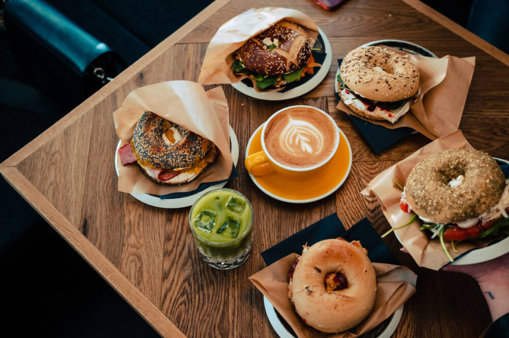Welcher darf’s sein? Die Auswahl der New York Bagel Bar ist groß / ©New York Bagel Bar