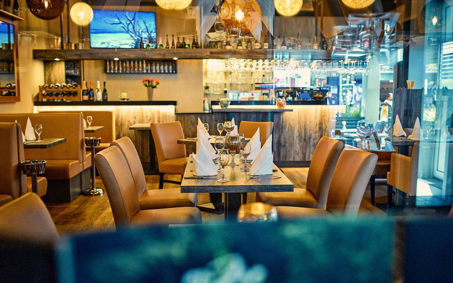 Das Ambiente im On Dao mit asiatischer Küche in Bergedorf ist modern und gemütlich zugleich / ©Marc Sill