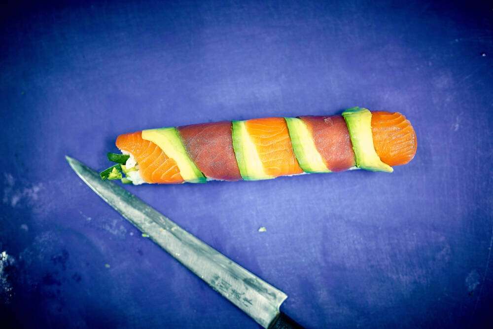 Das On Dao in Bergedorf serviert frische Sushirollen / ©Marc Sill