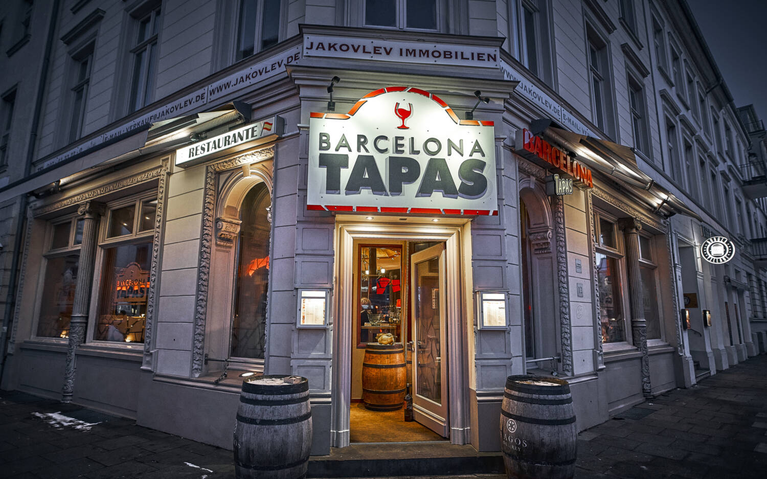 Einladend: Das Restaurant Barcelona Tapas in Altona / ©Marc Sill